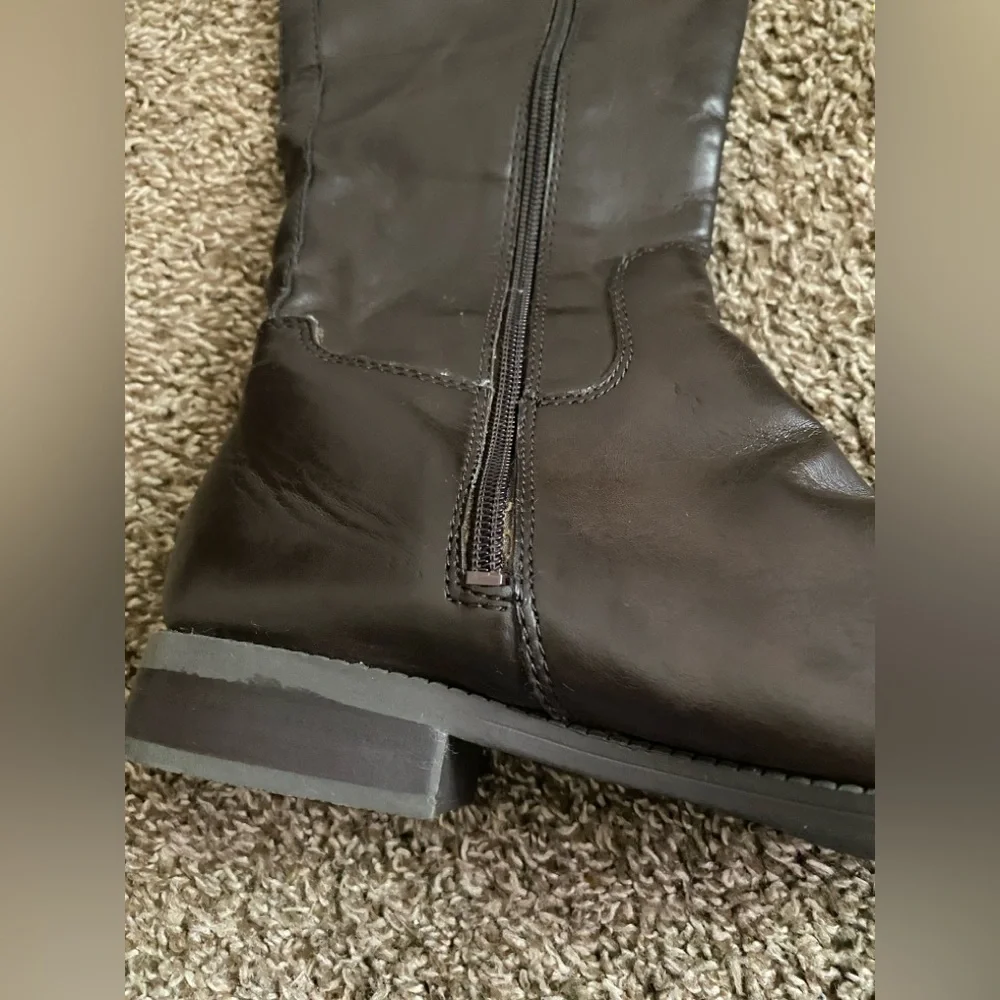 Franco Sarto Dark Brown Over the Knee Boots Size 7 1/2